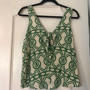 Anthropologie tie front tank